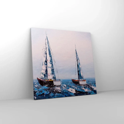 Schilderen op canvas - Broederschap van de wind - 60x60 cm