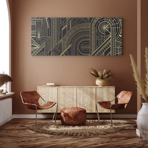 Schilderen op canvas - Concepten, ideeën, plannen - 100x40 cm