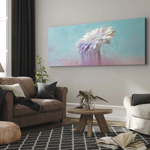 Schilderen op canvas - De bloemenonderwereld - 120x50 cm