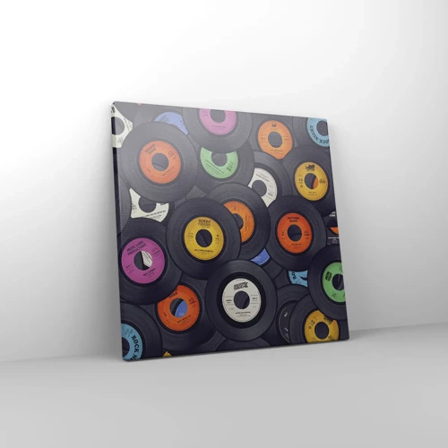 Schilderen op canvas - De kleuren van de klassiekers - 30x30 cm