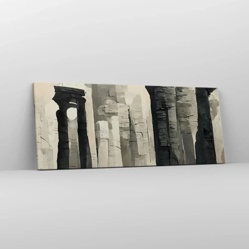 Schilderen op canvas - De majesteit van de oudheid - 100x40 cm