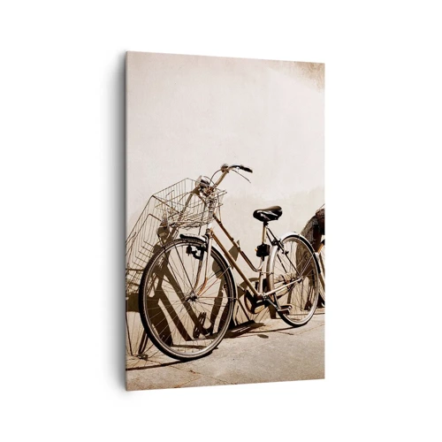 Schilderen op canvas - De onvergetelijke charme uit het verleden - 80x120 cm
