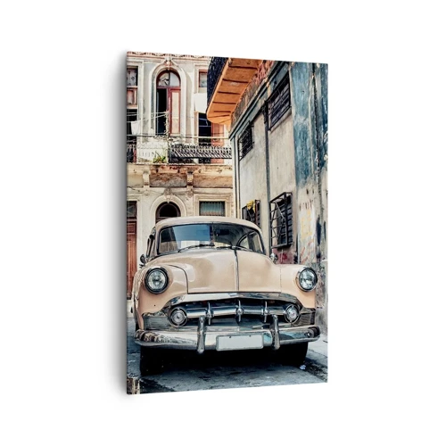 Schilderen op canvas - De siësta in Havana - 80x120 cm