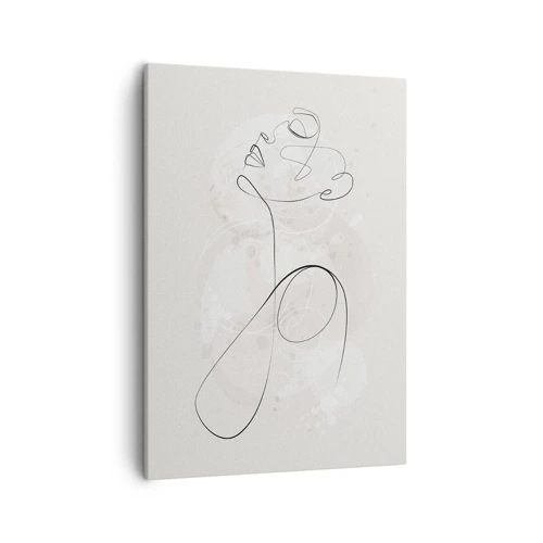 Schilderen op canvas - De spiraal van schoonheid - 50x70 cm