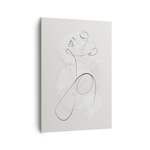 Schilderen op canvas - De spiraal van schoonheid - 70x100 cm