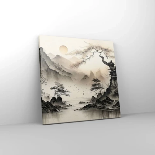 Schilderen op canvas - De unieke charme van het Oosten - 30x30 cm