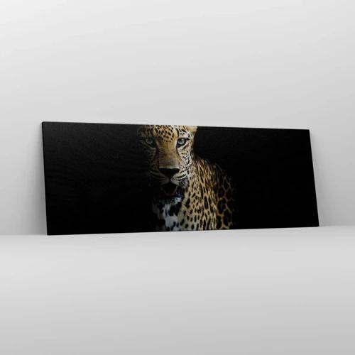 Schilderen op canvas - Donkere schoonheid - 140x50 cm