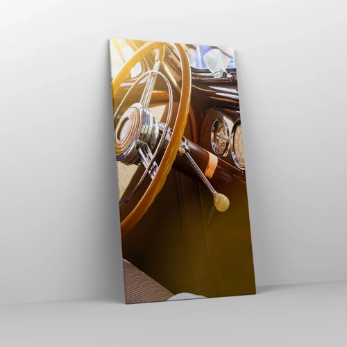Schilderen op canvas - Een adem van luxe uit het verleden - 65x120 cm
