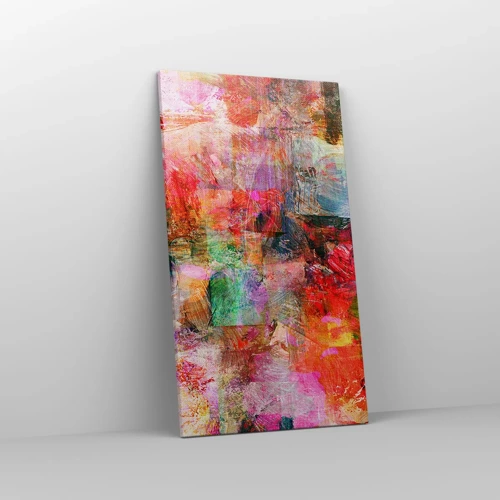 Schilderen op canvas - Een reis door de rozen - 45x80 cm