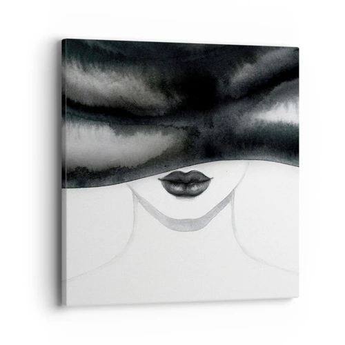 Schilderen op canvas - Een sensueel mysterie - 40x40 cm