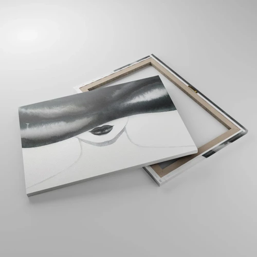 Schilderen op canvas - Een sensueel mysterie - 70x50 cm