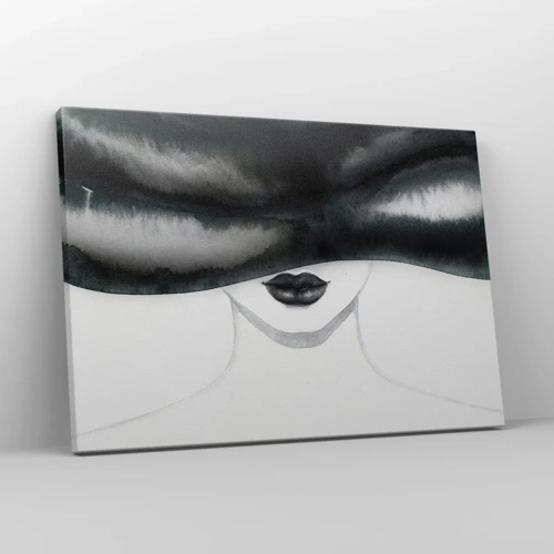 Schilderen op canvas - Een sensueel mysterie - 70x50 cm