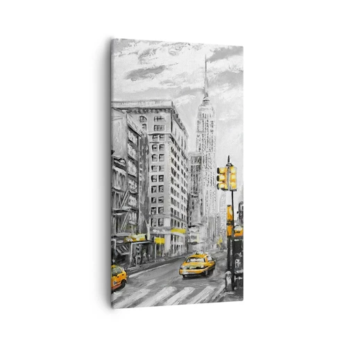 Schilderen op canvas - Een verhaal uit New York - 55x100 cm