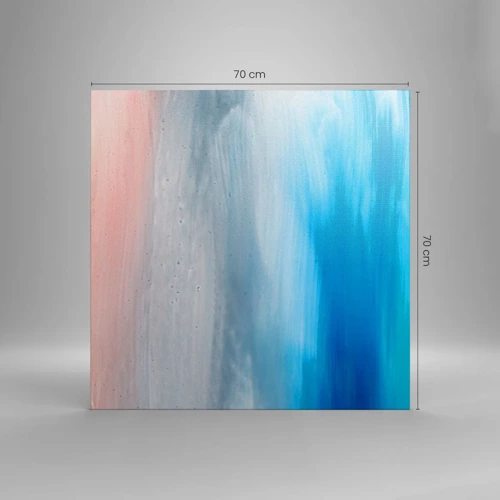 Schilderen op canvas - Elementen: lucht - 70x70 cm