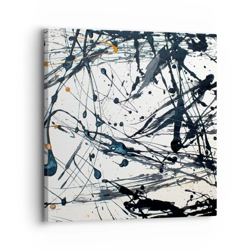 Schilderen op canvas - Expressionistische abstractie - 30x30 cm