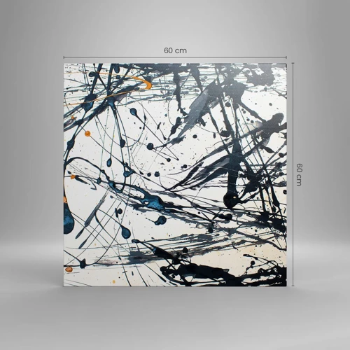 Schilderen op canvas - Expressionistische abstractie - 60x60 cm