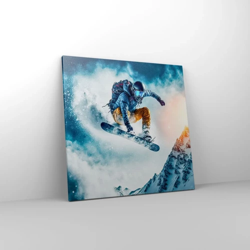 Schilderen op canvas - Extreme emoties - 60x60 cm