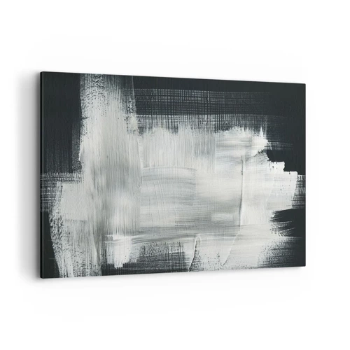 Schilderen op canvas - Geweven van verticaal en horizontaal - 100x70 cm