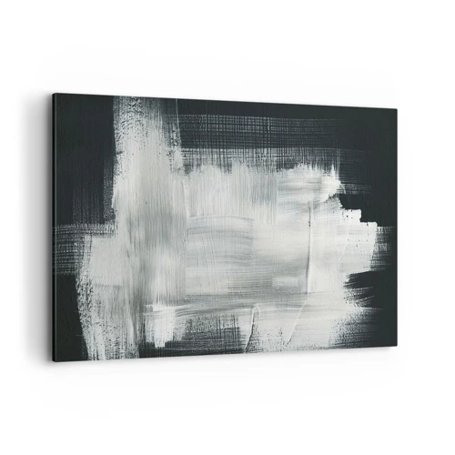 Schilderen op canvas - Geweven van verticaal en horizontaal - 120x80 cm