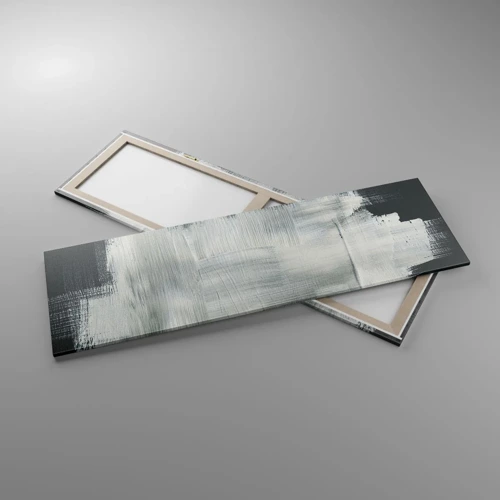 Schilderen op canvas - Geweven van verticaal en horizontaal - 160x50 cm