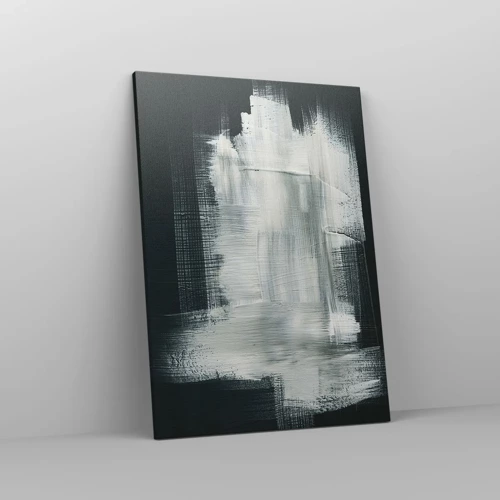 Schilderen op canvas - Geweven van verticaal en horizontaal - 50x70 cm