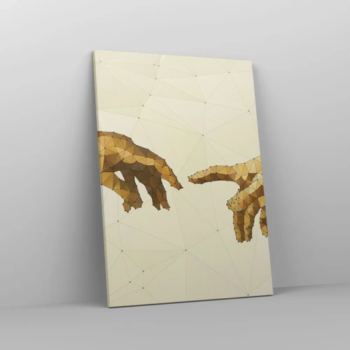Schilderen op canvas - Goddelijke geometrie - 50x70 cm