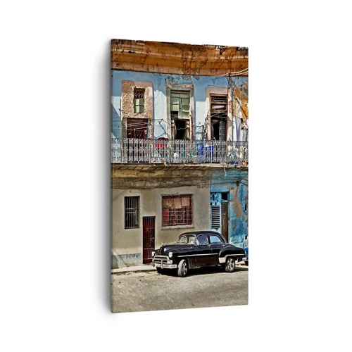 Schilderen op canvas - Havana-vibes - 45x80 cm