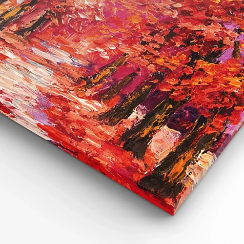 Schilderen op canvas - Herfst impressie - 70x70 cm