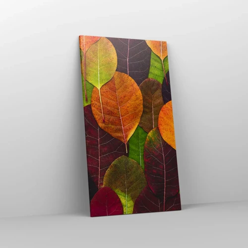 Schilderen op canvas - Herfst mozaïek - 55x100 cm