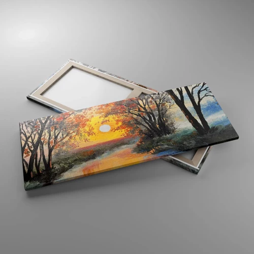 Schilderen op canvas - Herfst vibes - 100x40 cm