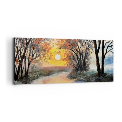 Schilderen op canvas - Herfst vibes - 120x50 cm