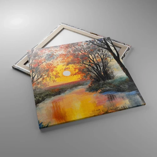 Schilderen op canvas - Herfst vibes - 70x70 cm