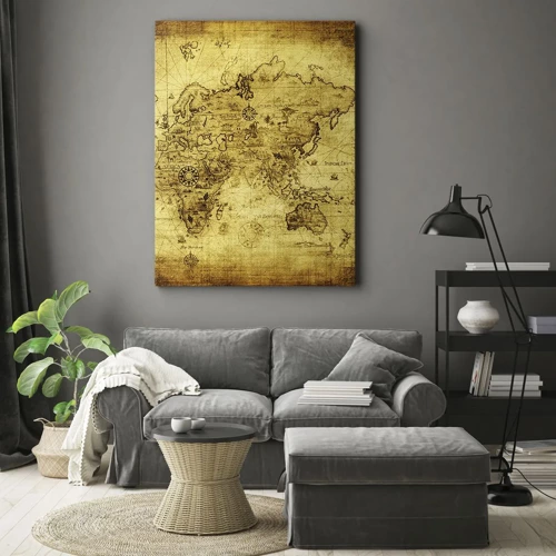 Schilderen op canvas - Hoe vreemd os deze wereld  - 45x80 cm