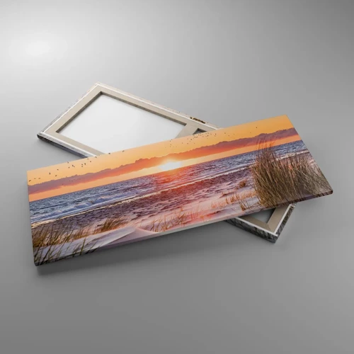 Schilderen op canvas - Horizontaal landschap - 100x40 cm