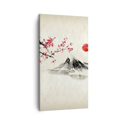 Schilderen op canvas - Houd van Japan - 45x80 cm