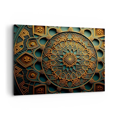 Schilderen op canvas - In Arabische sfeer - 100x70 cm