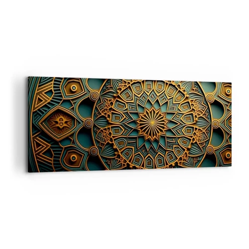 Schilderen op canvas - In Arabische sfeer - 120x50 cm