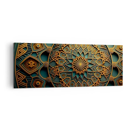 Schilderen op canvas - In Arabische sfeer - 140x50 cm