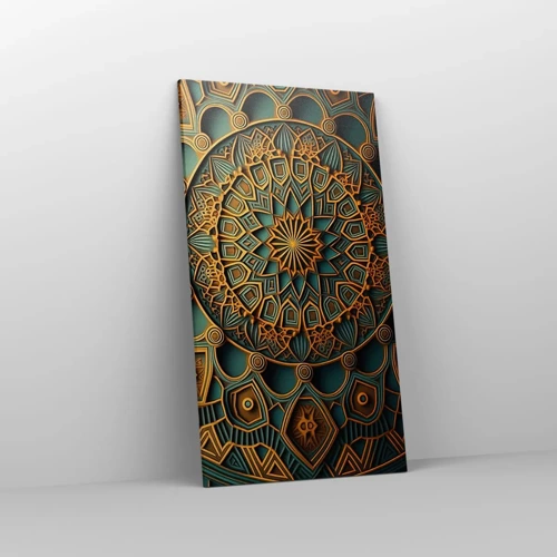 Schilderen op canvas - In Arabische sfeer - 55x100 cm