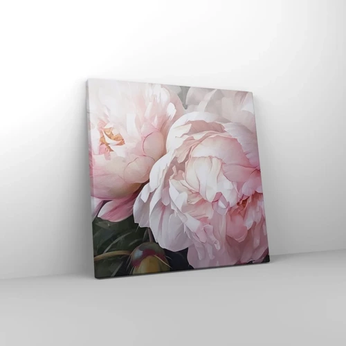 Schilderen op canvas - In bloei gestopt - 30x30 cm
