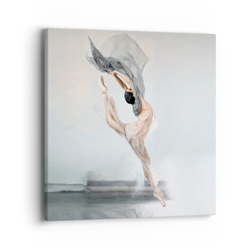 Schilderen op canvas - In dans vervoering - 40x40 cm