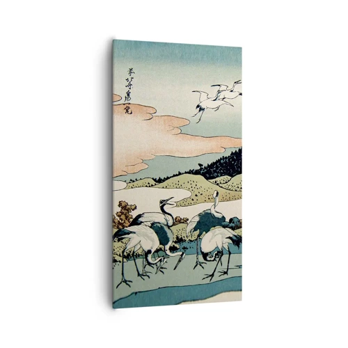 Schilderen op canvas - In de Japanse geest - 65x120 cm