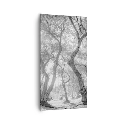Schilderen op canvas - In de olijfboomgaard - 65x120 cm