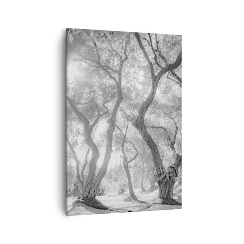 Schilderen op canvas - In de olijfboomgaard - 70x100 cm