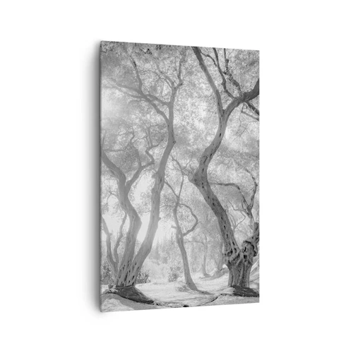 Schilderen op canvas - In de olijfboomgaard - 80x120 cm