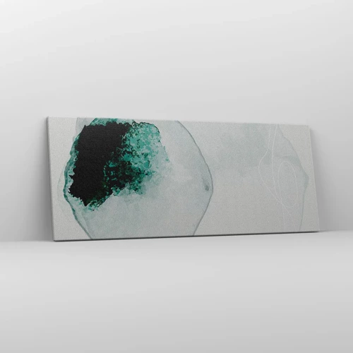Schilderen op canvas - In een druppel water - 100x40 cm