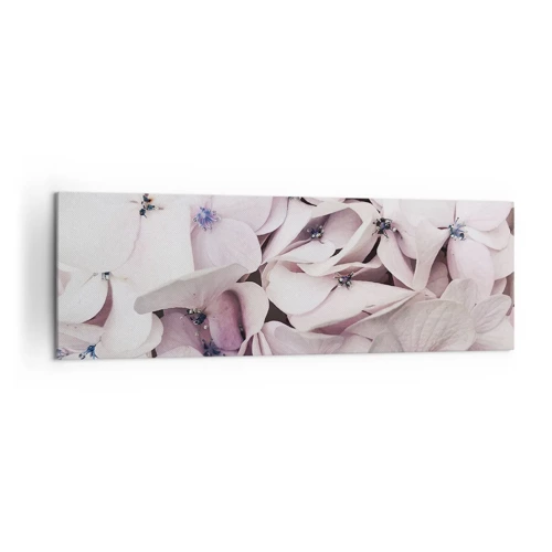 Schilderen op canvas - In een vloed van bloemen - 160x50 cm