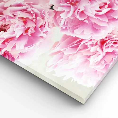 Schilderen op canvas - In roze glamour - 45x80 cm