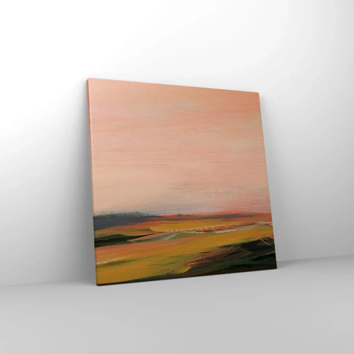 Schilderen op canvas - In roze tinten - 50x50 cm