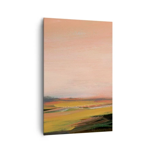 Schilderen op canvas - In roze tinten - 80x120 cm